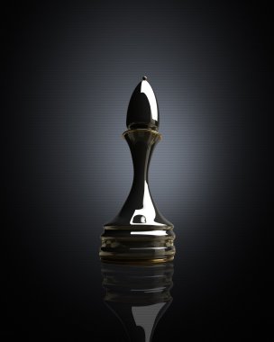 siyah satranç memur arka plan illüstrasyon. yüksek çözünürlük