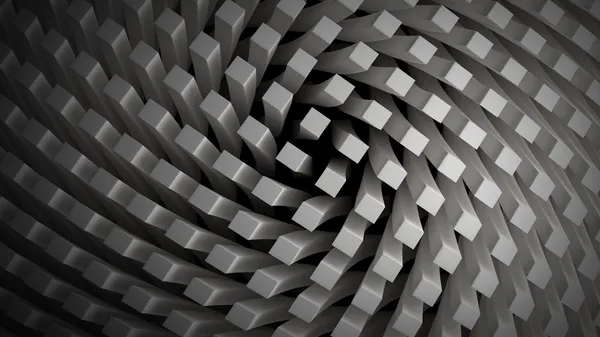 Абстрактний фон гладких кубів 3d — стокове фото