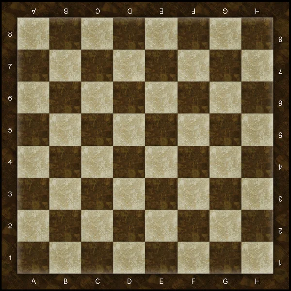 스톤 체스 보드 골드 외피 형성 — 스톡 사진