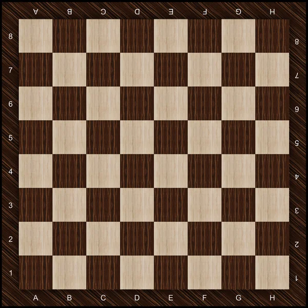 Wooden chess board background — Stockfoto