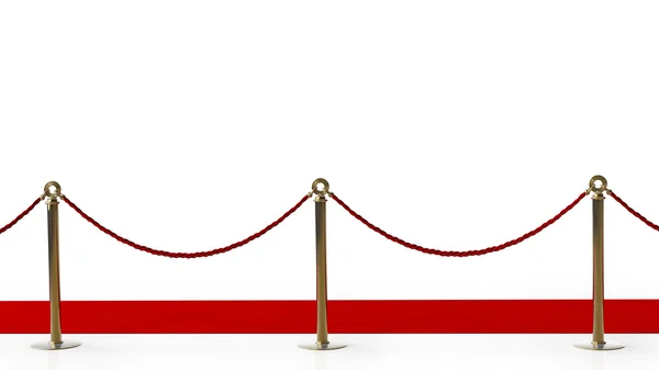 kırmızı beyaz arka plan yüksek çözünürlükte 3d render izole halı