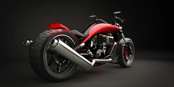 Concept motocicleta (Sem problemas de marca registrada como o carro é o meu próprio projeto ) — Fotografia de Stock