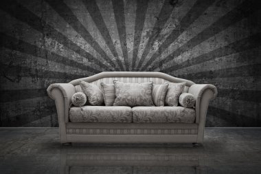 iç grunge Oda klasik vintage koltuk