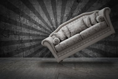 iç grunge Oda klasik vintage koltuk