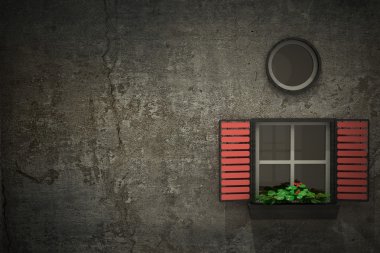 arka plan doku eski pencere vintage duvar 3d