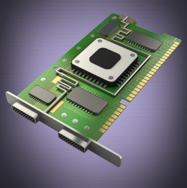 3D render gpu yüksek çözünürlüklü grafik kartı
