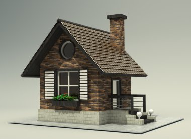 ev yüksek çözünürlükte 3d