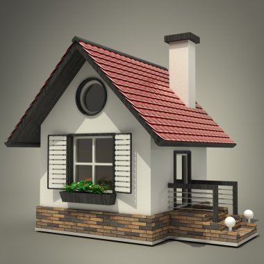 ev yüksek çözünürlükte 3d