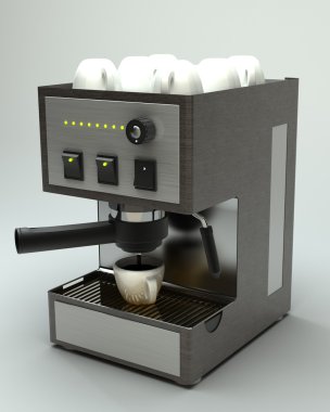 Modern kahve makinesi..