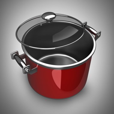 büyük kırmızı pan