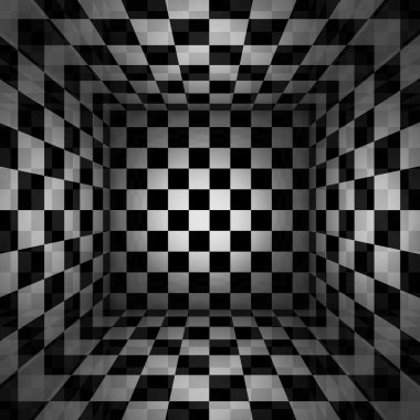 checkered texture 3d background