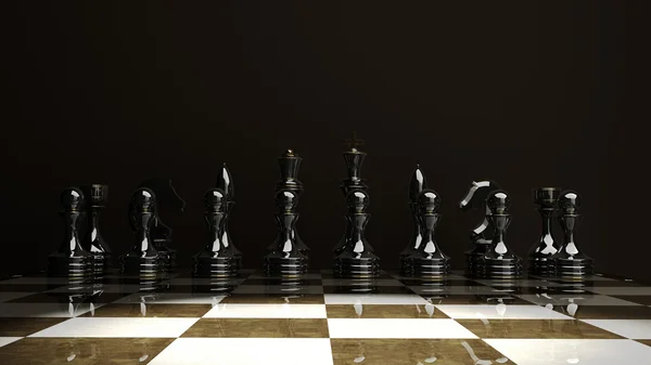 Peones de ajedrez: fotografía de stock © ADDRicky #32126939 | Depositphotos