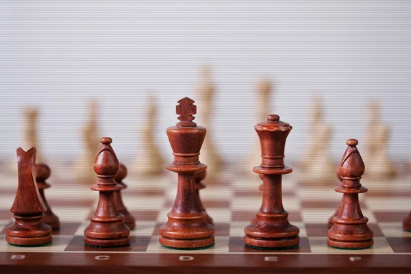 Chess game abstract background — Stock Photo, Image
