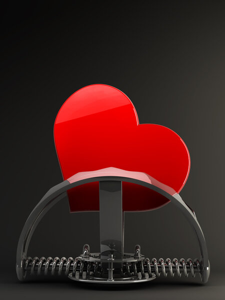 Сердце в ловушке 3d
