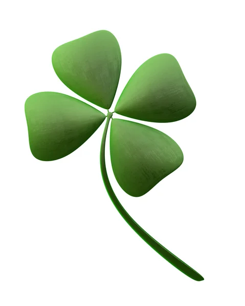 3d render of green clover — Stock Photo, Image