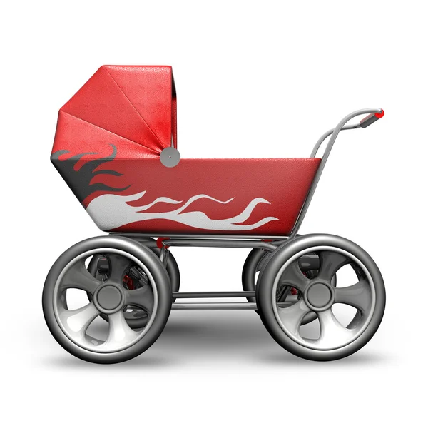Süper bebek arabası — Stok fotoğraf