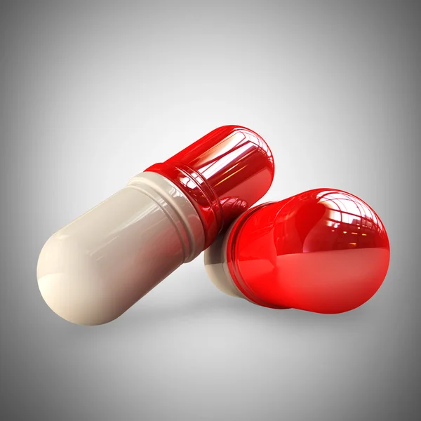 Pills high resolution 3d illustration — Stock Photo, Image