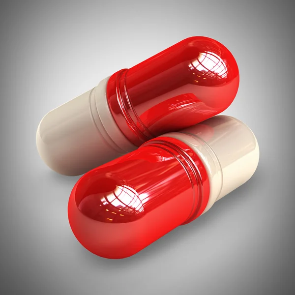 Pills high resolution 3d illustration — Stock Photo, Image