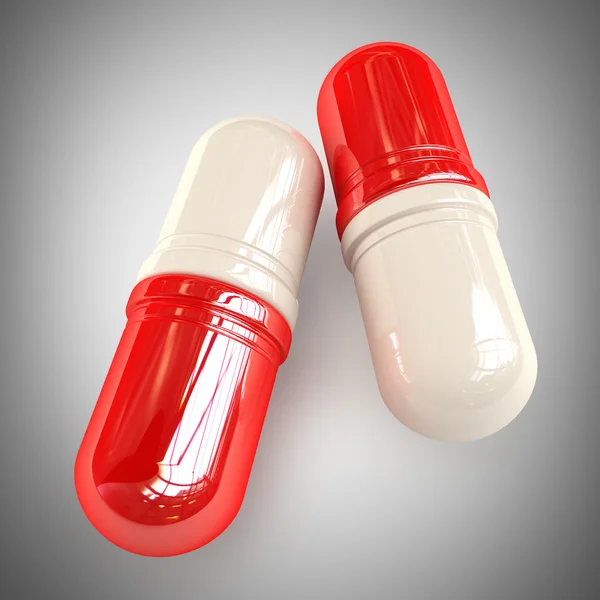 Pills high resolution 3d illustration — Stock Photo, Image