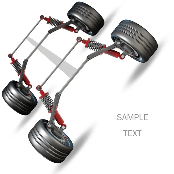 emici, fren balataları ve tekerlekler