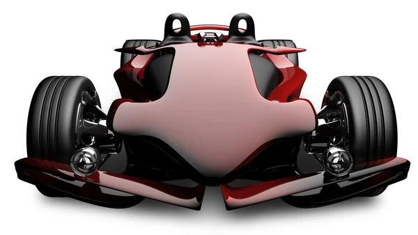 Concept. rode sport auto — Stockfoto