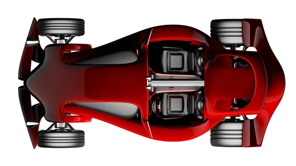 Concept. rouge voiture de sport — Photo