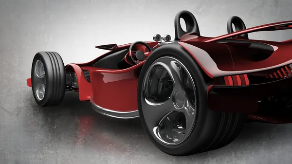 Voiture de sport rouge Concept — Photo