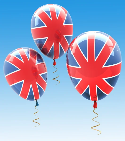 İngiltere'de semboller ile topları.