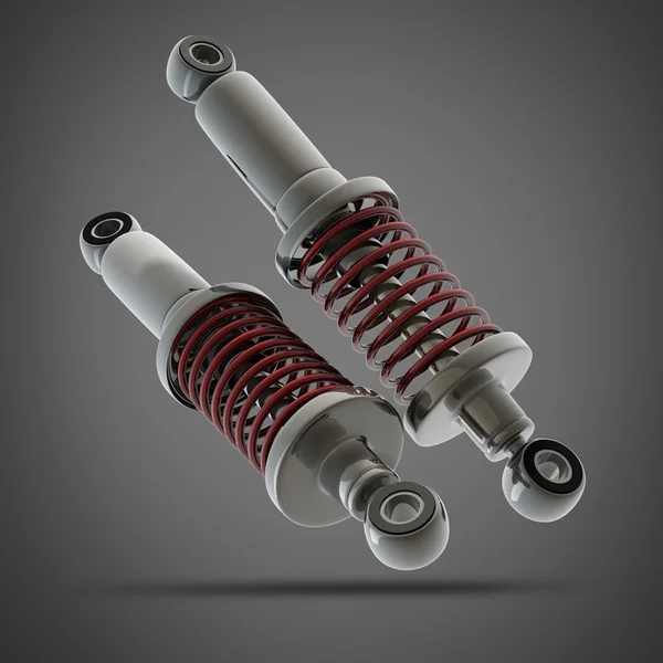 Shock absorber car — Stock Photo, Image