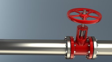 boru hattı üzerinde Vana