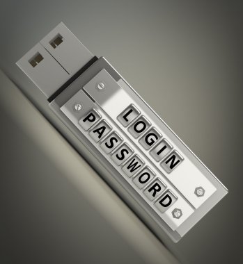 güvenli usb anahtar şifre ve giriş aygıtı