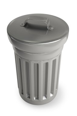 Çelik çöp kovası