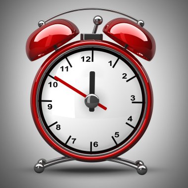 kırmızı alarm saati