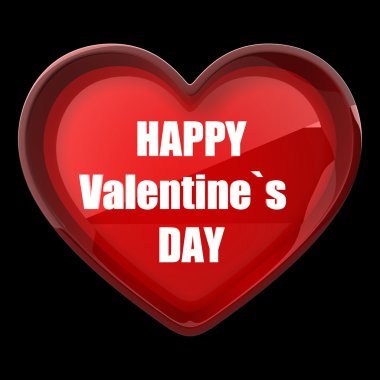 mutlu Sevgililer günü kalp