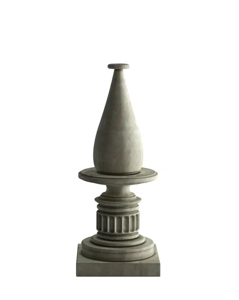 Díszítő kő váza — Stock Fotó