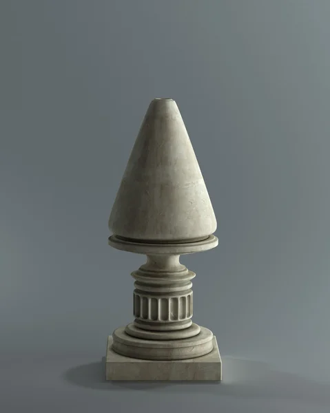 Vaso de pedra decorativa — Fotografia de Stock