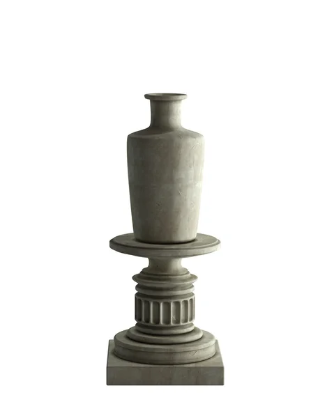 Vaso de pedra decorativa — Fotografia de Stock