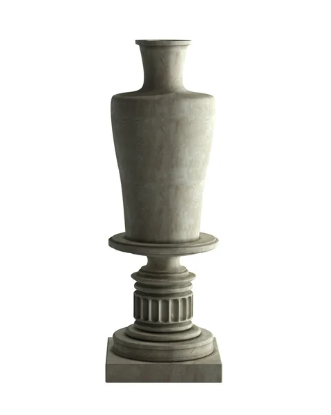 装饰石材花瓶 — 图库照片