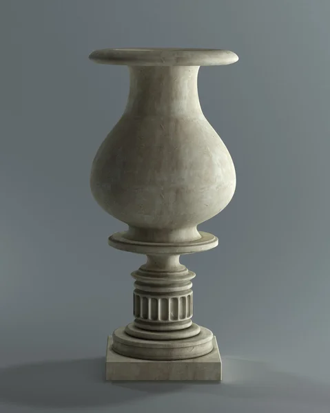 Dekoratif taş vazo — Stok fotoğraf