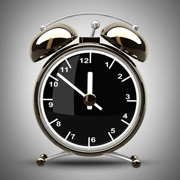 Alarma Reloj de oro — Foto de Stock
