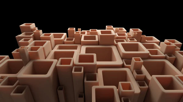 Smooth cubes — Stock Photo, Image