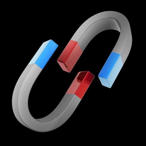 Magnets isolated — Stock Photo, Image