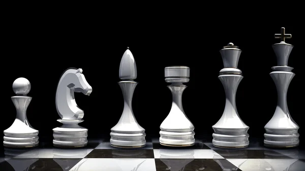 Chess concept background. — Stock Photo, Image