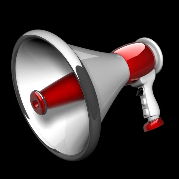 3D image. megaphone. — Stock Photo, Image