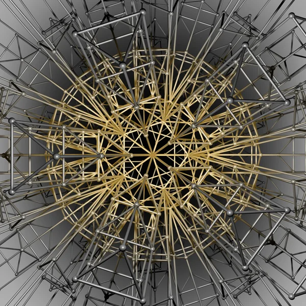 Estructura de moléculas — Foto de Stock