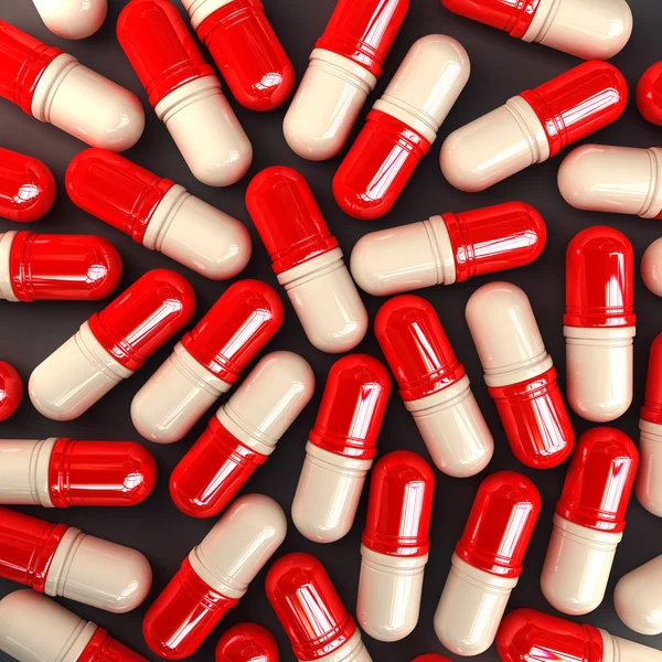 Muchas píldoras medicamentos —  Fotos de Stock