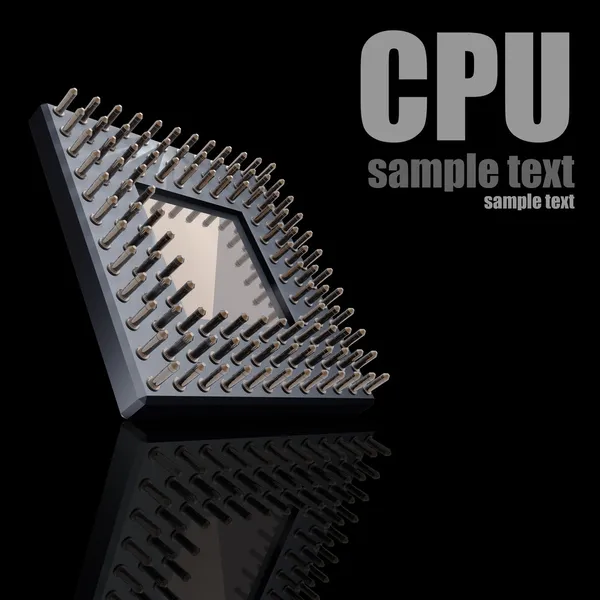 Processorn enhet cpu — Stockfoto