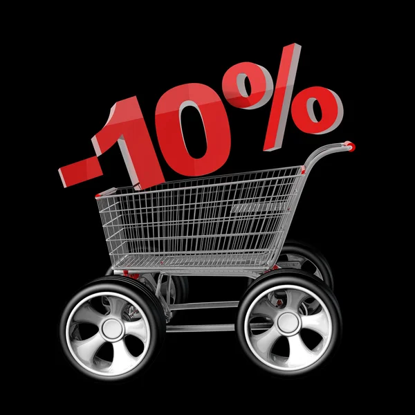 Concept SALE discount 10 percent — Stock Photo, Image