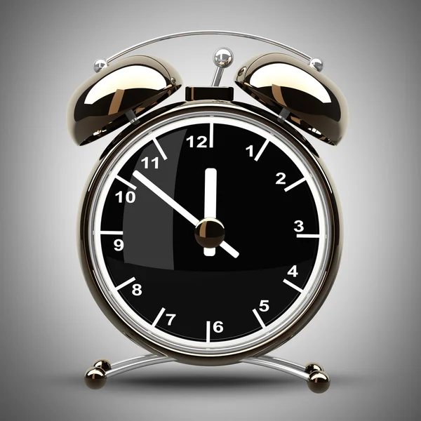 Alarm Golden clock — Stock Photo, Image