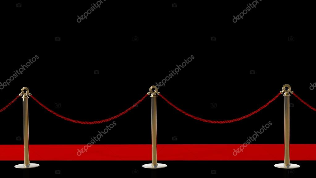 AWARDS. Barrier rope and red carpet — Stock Photo © ADDRicky 20354435